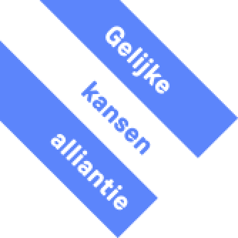Logo van de Gelijke Kansen Alliantie waarmee Savvy een partnerschap heeft.